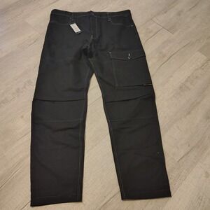 G-Star Raw Bearing 3D Cargo Pants Black Army Bedford Cord D21483-D190-6484 38x34